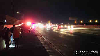 Traffic disrupted after pedestrian killed at Highway 99 and Ashlan in Fresno