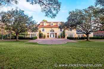 Houston real estate mogul’s massive mansion hits market for $34.5M - KPRC Click2Houston