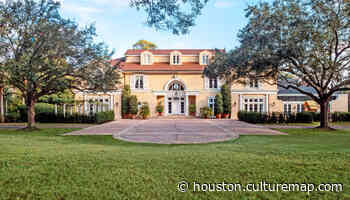 Houston real estate legend's luxurious palace graces market at $34.5 million - CultureMap Houston
