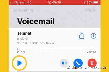 Telenet activeert visual voicemail op iPhones