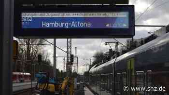 Weichenstörung in Tornesch: Ersatzteil muss besorgt werden – Verspätungen und Zugausfälle noch bis Samstag | shz.de - shz.de
