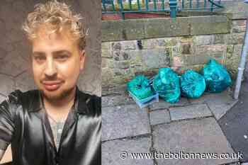 Salon boss cuts down on waste behind his Bolton premises - The Bolton News