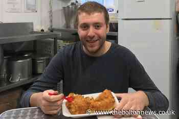 REVIEW: Our take on Bolton chippy's amazing battered chip barm - The Bolton News