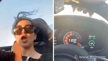 Maskless Uber Abuser Videos Herself Going 122 MPH on Freeway