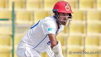 Afghanistan v Zimbabwe: Hashmatullah Shahidi hits Afghanistan's first Test double century
