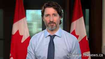 Vaccine and case counts will determine when border opens, says Trudeau