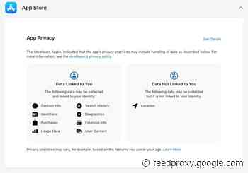 Apple launches new Privacy Labels feature for its own apps