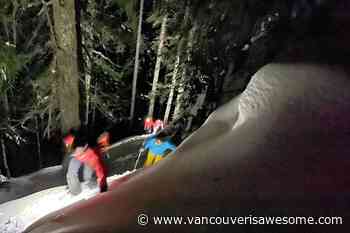 Busy night: North Shore Rescue responds to distress calls near Mount Seymour and Whistler - Vancouver Is Awesome