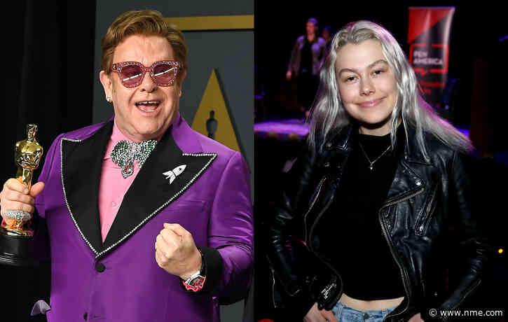 Elton John says he’ll “hit someone” if Phoebe Bridgers doesn’t win a Grammy