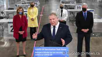 Ontario will allow outdoor weddings of up to 50 people starting Monday in regions currently under lockdown