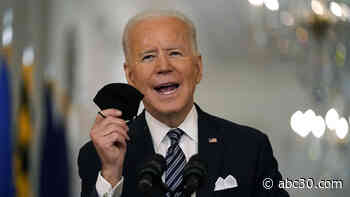 Joe Biden, Democrats celebrate after signing COVID stimulus bill