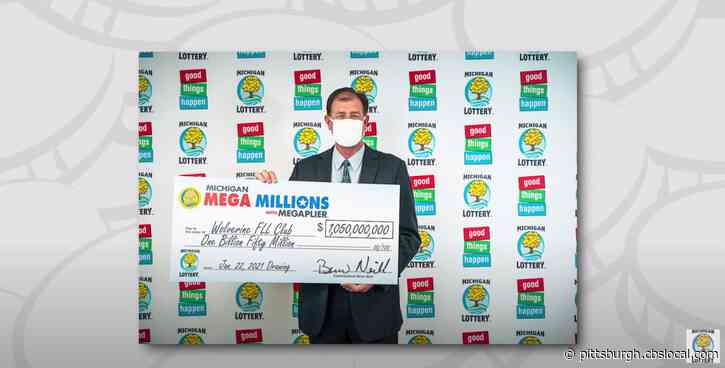 $1B Mega Millions Ticket Sold In Michigan Claimed By Oakland County Lottery Club