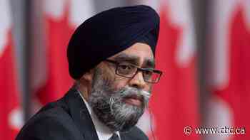Defence Minister Harjit Sajjan takes questions from MPs