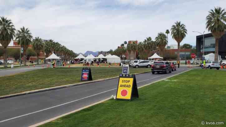 UArizona vaccination pod opens registration for people 55 and up on Saturday