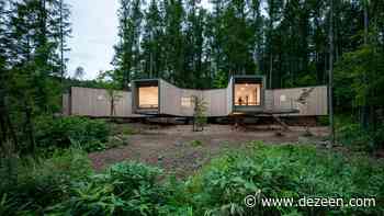 Florian Busch embeds branch-shaped holiday home in Japanese forest - Dezeen