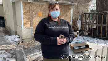 'I’m just glad we’re alive': Victim of Saskatoon arson loses everything