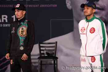 Juan Francisco Estrada 114.8 vs. Roman ‘Chocolatito’ Gonzalez 114.8 – official weights