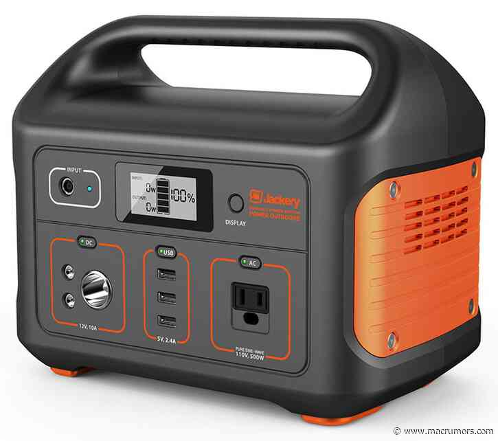 MacRumors Giveaway: Win an Explorer 500 Portable Power Station From Jackery