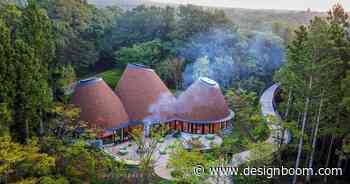 'PokoPoko' clubhouse by klein dytham architecture emerges from the forests of central japan - Designboom