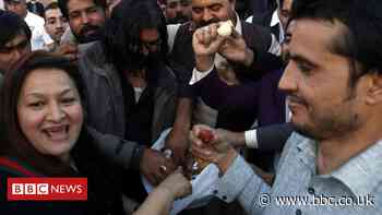 Pakistan Senate election: Row over 'spy cameras' in polling booth