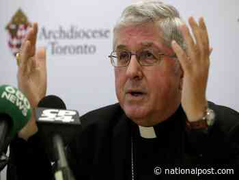 Toronto's Archbishop urges the province to reopen places of worship in lockdown zones - National Post