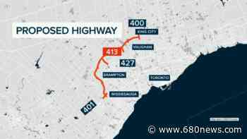 Toronto city council opposes proposed Highway 413 - 680 News