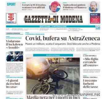 Gazzetta di Modena: "Sassuolo-Verona: spareggio per sognare il 7° posto" - Sassuolonews.net