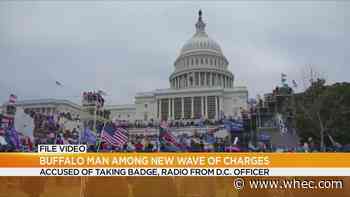 Buffalo man arrested, faces federal charges relating to the U.S. Capitol insurrection