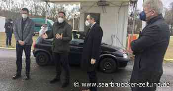 Teststation für kostenlose Schnelltests Landkreis Neunkirchen eröffnet - Saarbrücker Zeitung