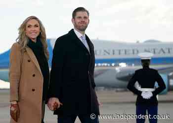 Trump suggests daughter-in-law Lara will run for office in surprise speech at dog fundraiser