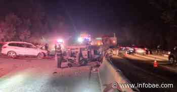 Impacto en la México-Cuernavaca dejó dos muertos - infobae