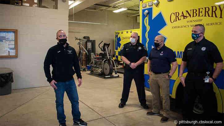 Cranberry Township EMS Reunites With Man Whose Life They Saved