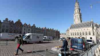 Les marchés d'Arras repassent en configuration « confinement », seuls les étals alimentaires autorisés - La Voix du Nord