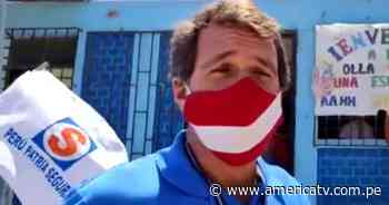 Rafael Santos realizó recorrido de campaña y planteó reforzar a los comedores populares - América Televisión