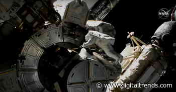 ISS astronauts checked for toxic ammonia contamination during spacewalk