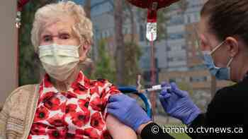 Canada's oldest known living person gets first dose of COVID-19 vaccine in Toronto