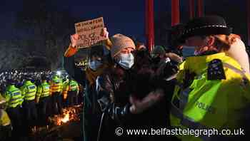 Sarah Everard vigil: Patel asks Met for explanation after ‘upsetting’ clashes