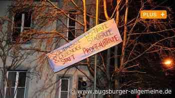 Klimacamp-Aktivisten protestieren gegen Abriss der "Diesel-Villa" - Augsburger Allgemeine