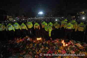 Hundreds gather to honour Sarah Everard on Clapham Common