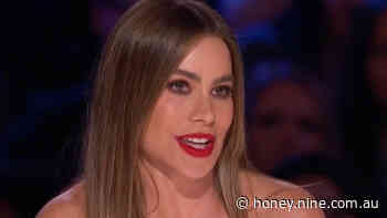 Sofia Vergara breaks down on America's Got Talent - 9Honey
