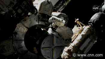 NASA astronauts conduct 6.5-hour spacewalk