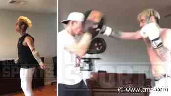 Aaron Carter Training Like Crazy For Lamar Odom Fight, 'Just Getting Started!'