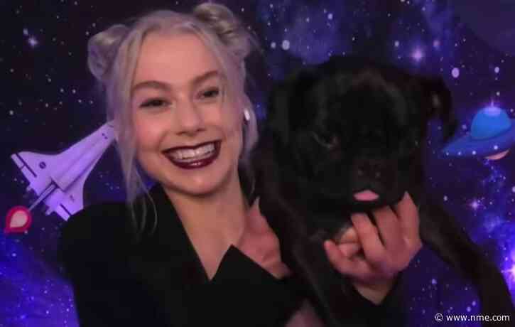 Watch Phoebe Bridgers and her dog being interviewed by Seth Meyers