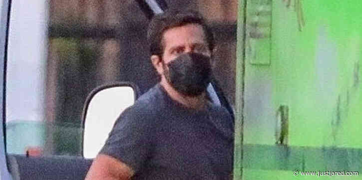 Jake Gyllenhaal Spends His Saturday Filming His New Movie 'Ambulance'