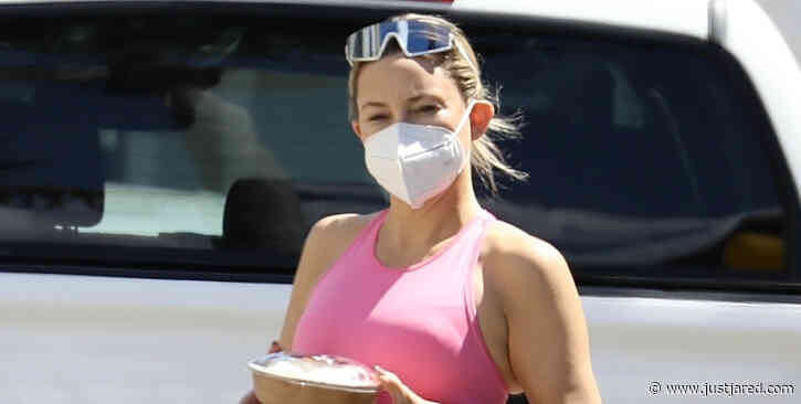 Kate Hudson Bares Her Fit Figure While Out Grabbing Lunch