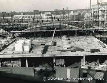 Concrete galore as Accrington's new market is taking shape