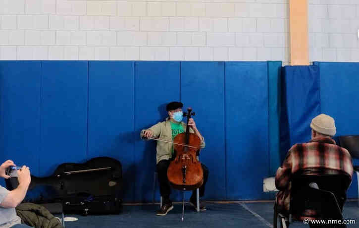 Cellist Yo-Yo Ma plays gig in vaccination centre after receiving COVID-19 jab