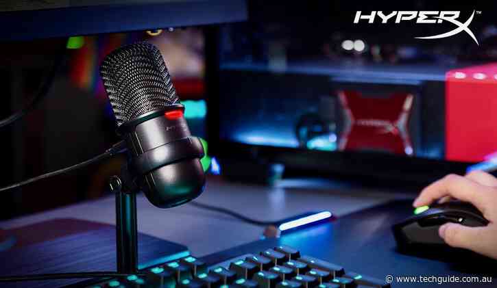 Make yourself heard in impressive quality with the HyperX SoloCast USB microphone