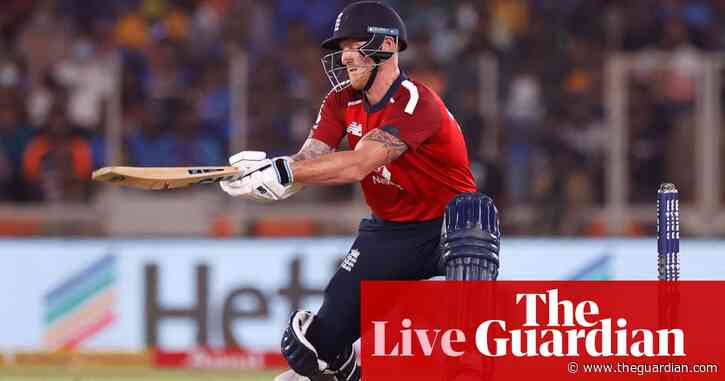 England set India a target of 165 to win second T20 – live!