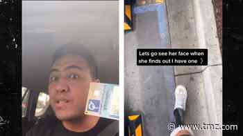 Man With Prosthetic Leg Asked Why He Parked in Handicap Spot